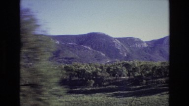 1972: Scenic Mountain Ridge and Wooded Foothills Portugal