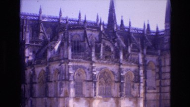 1972: fortress statue horseman monument europe building city cathedral PORTUGAL