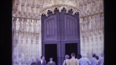1972: viewing of a very nice cathedral. PORTUGAL