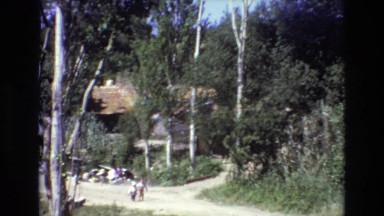 1972: Walking Down a Dirt Country Road in Portugal