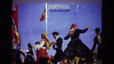 1972: spanish tradition banner board PORTUGAL