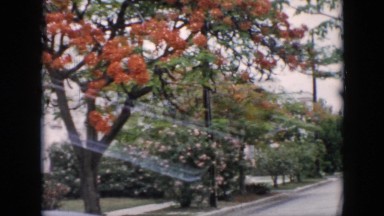 1956: normal sighting of a quiet city street. CUBA