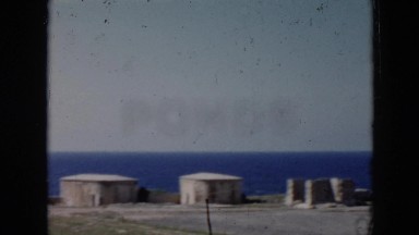 1956: sighting of a beautiful ocean and a distant ship. CUBA