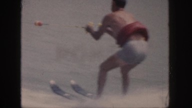 1961: water boarding and skating fun MICHIGAN