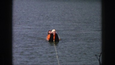 1961: learning to water ski MICHIGAN