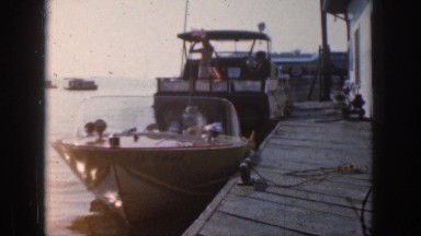 1961: docked boats MICHIGAN