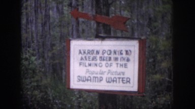 1958: sign out in the forest. DAYTON OHIO