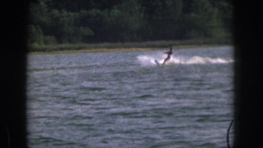 1961: a day for water skiing. MICHIGAN