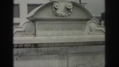 1958: Tombs at the Cemetery with Ironwork Fences, New Orleans Louisiana