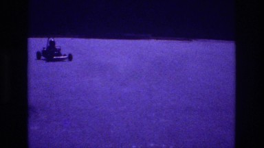 1981: children watch as a go cart drives down the street SAN DIEGO
