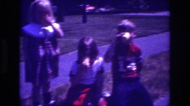 1981: enjoying this beautiful day spending time with the kids outside SAN DIEGO