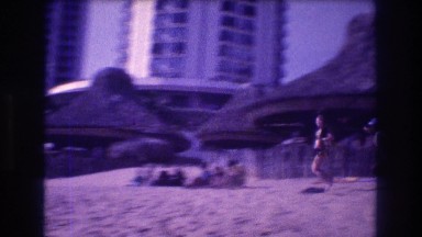1982: Parasailing Off Beach on the Ocean Acapulco Mexico