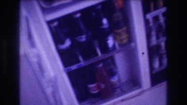 1982: filled bottles are kept inside a white colored refrigerator ACAPULCO