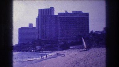 1982: Ocean Resort, Hotels, Ships and Boats, People Walking