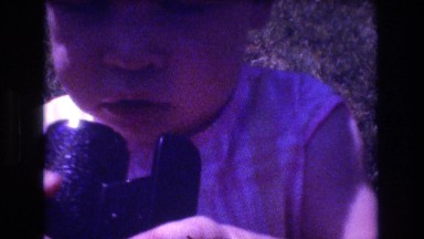 1976: a baby playing outside investigates a gadget MT BROMLEY VERMONT