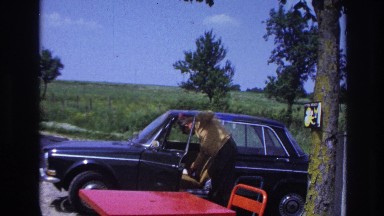 1967: man about to go for a ride FRANCE