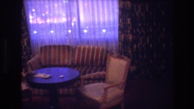 1977: simple viewing of the inside of a living room. LAS VEGAS