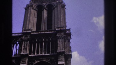 1967: vehicles merging into traffic. PARIS FRANCE
