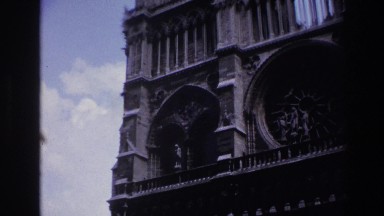 1967: old building beautiful architecture clouds in sky amazing weather