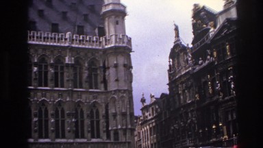 1967: a tall building with a wrap around balcony close to the roof PARIS FRANCE