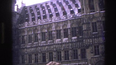 1967: a large building with windows lining the building PARIS FRANCE