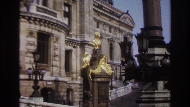 1967: beautiful statues and architecture PARIS FRANCE