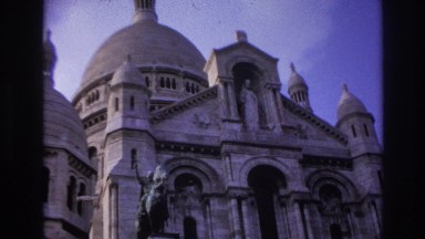 1967: prestigious, religious building viewing. PARIS FRANCE