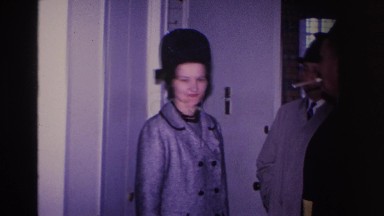 1966: people indoor dressed wearing hat couples posing HOBOKEN NEW JERSEY
