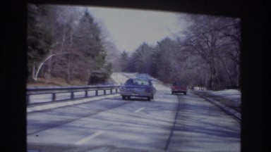 1966: vehicles driving down the freeway. HOBOKEN NEW JERSEY