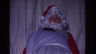 1966: santa claus dressed person indoor people HOBOKEN NEW JERSEY
