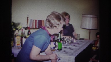 1967: people at a party ROCKAWAY BEACH NEW YORK