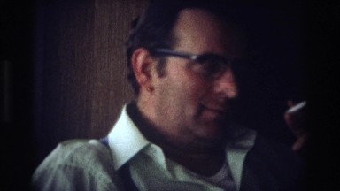 1968: Man Smoking Cigarette in Ocean City, New Jersey Home Movie