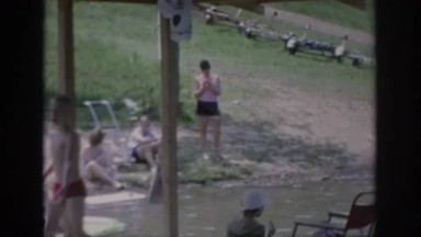 1967: man waves to unseen individual OKLAHOMA