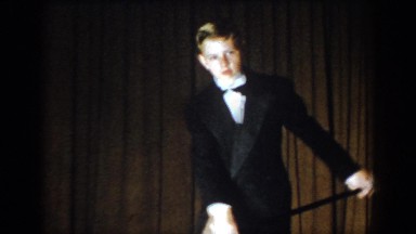1965: Little Boy Performing on Stage in Saint Louis Missouri