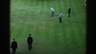 1961: Golfers Playing a Round of Golf in Scotland