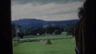 1961: Drive-by Viewing of a Rural Town in Scotland