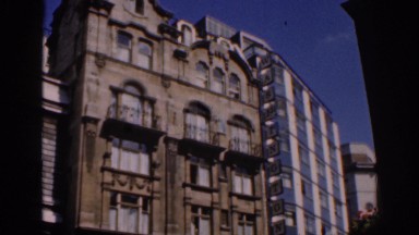 1961: multistoried building near to a street with elegant appearance IRELAND