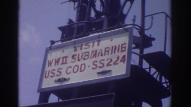 1974: visit wwii submarine uss cod ss 224 CLEVELAND OHIO