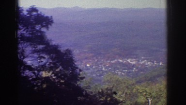 1976: overview of semi-arid hills but with abundant shrubs WATKINS GLEN NEW YORK