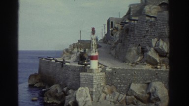 1976: Traditional Mediterranean Ocean Side Village in Greece