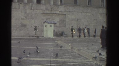 1976: Changing of the Guard at a Military Post in Greece