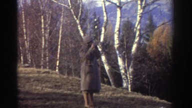 1976: A Memorable Snap on a Snow-Covered Mountain Summit in Greece