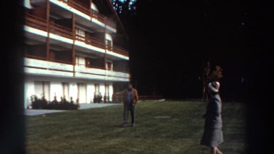 1976: The Outside of a Building in Greece