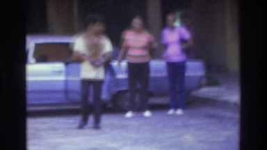1975: People Socializing Out by the Hotel, Atlanta Georgia