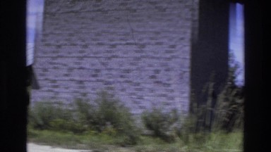 1975: family outside on the front porch. ATLANTA GEORGIA