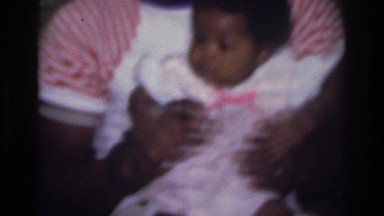 1975: cute little baby in the limelight. ATLANTA GEORGIA