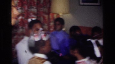 1975: a fun little birthday party. BRONX NEW YORK