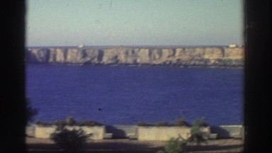 1976: The Sea Shore with Rock Formations Looking Elegant Greece