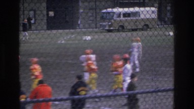 1975: Kids Playing American Football in Bronx, New York