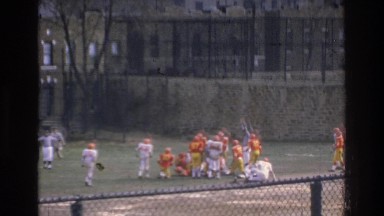 1975: Football Teams on Field Bronx New York